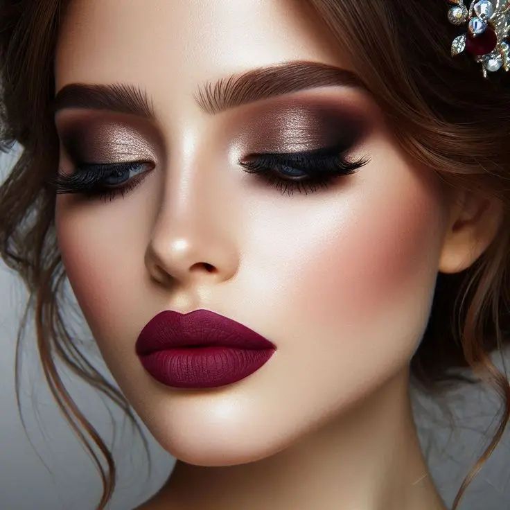 bold makeup look